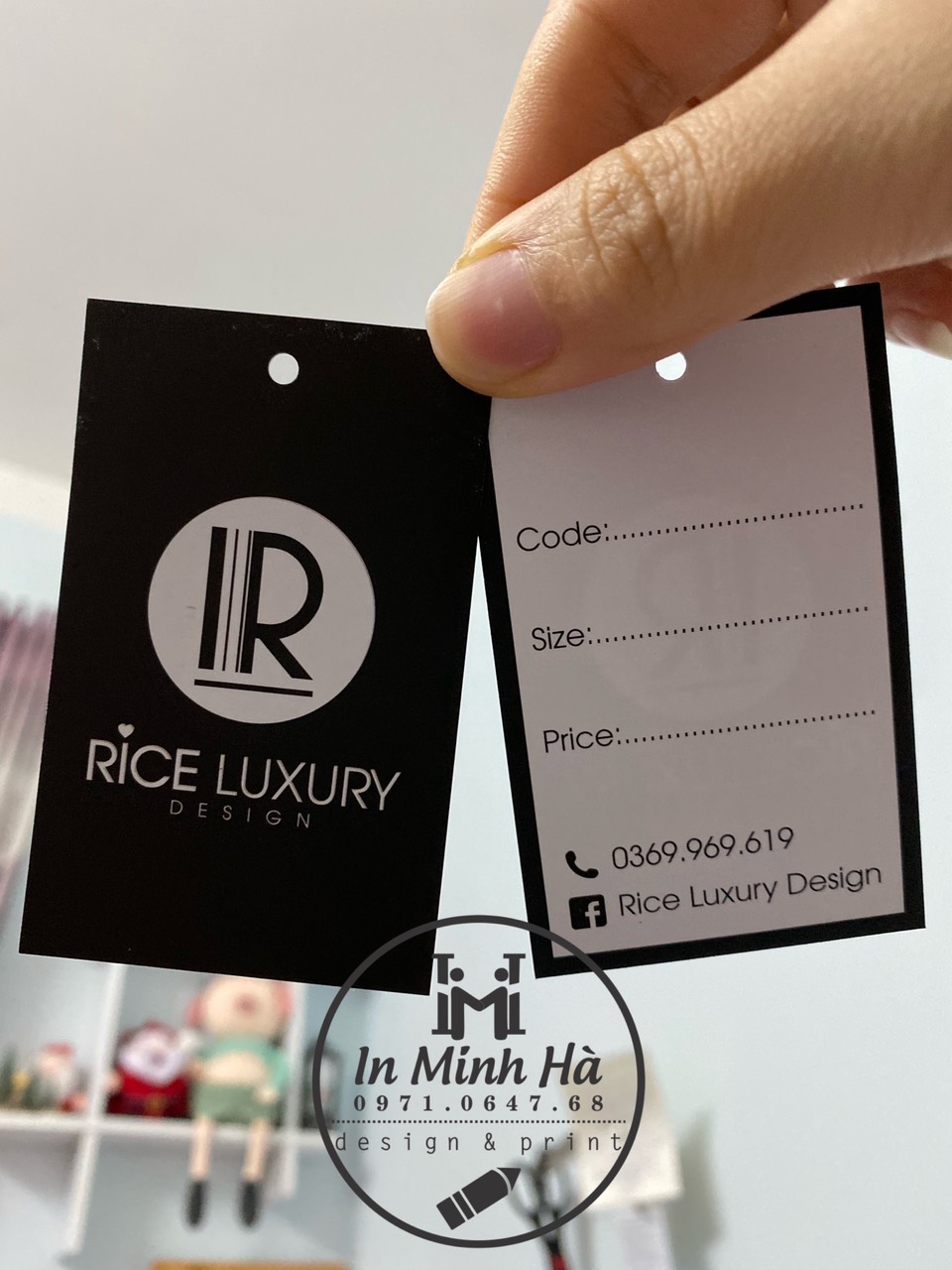 Mác Giấy Treo, Tag Giấy, Thẻ Bài Giá Rẻ